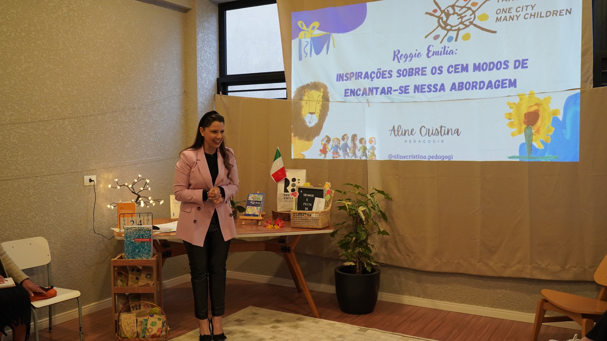 Construção coletiva em formação com Aline Cristina